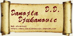 Danojla Đukanović vizit kartica